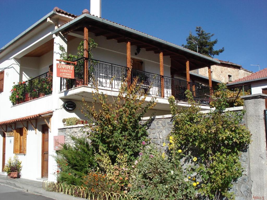 Zephyros Otel Vytina Dış mekan fotoğraf